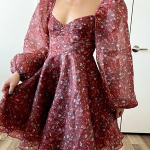 Selkie The Crimson Princess Dress